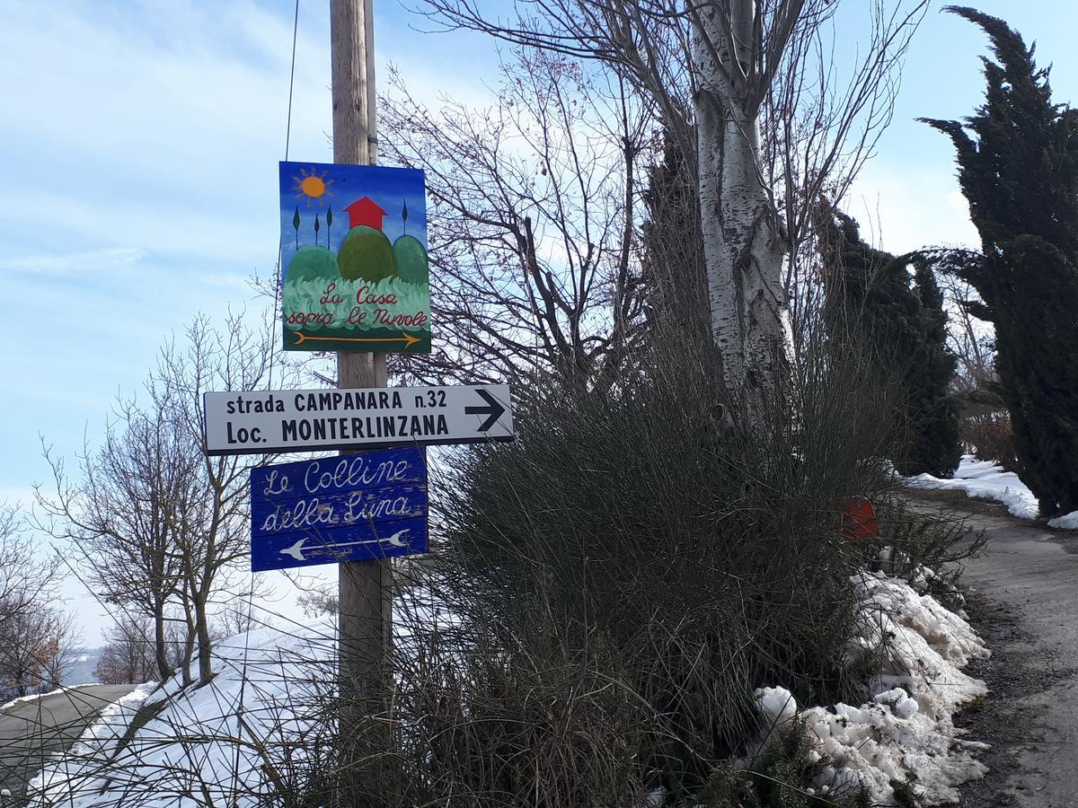 Villa La Casa Sopra Le Nuvole Medesano Exterior foto